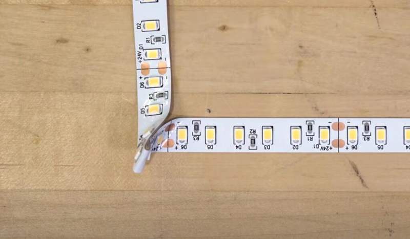 How To Install LED Strip Around Corners How To Install LED Strip Around Corners