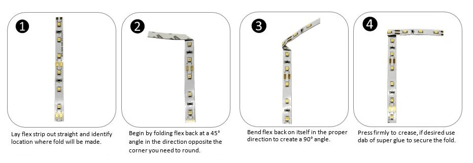 How To Install LED Strip Around Corners How To Install LED Strip Around Corners