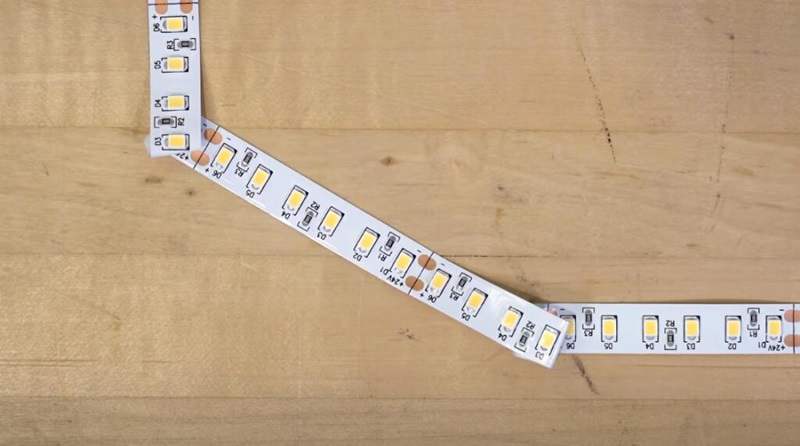 How To Install LED Strip Around Corners How To Install LED Strip Around Corners